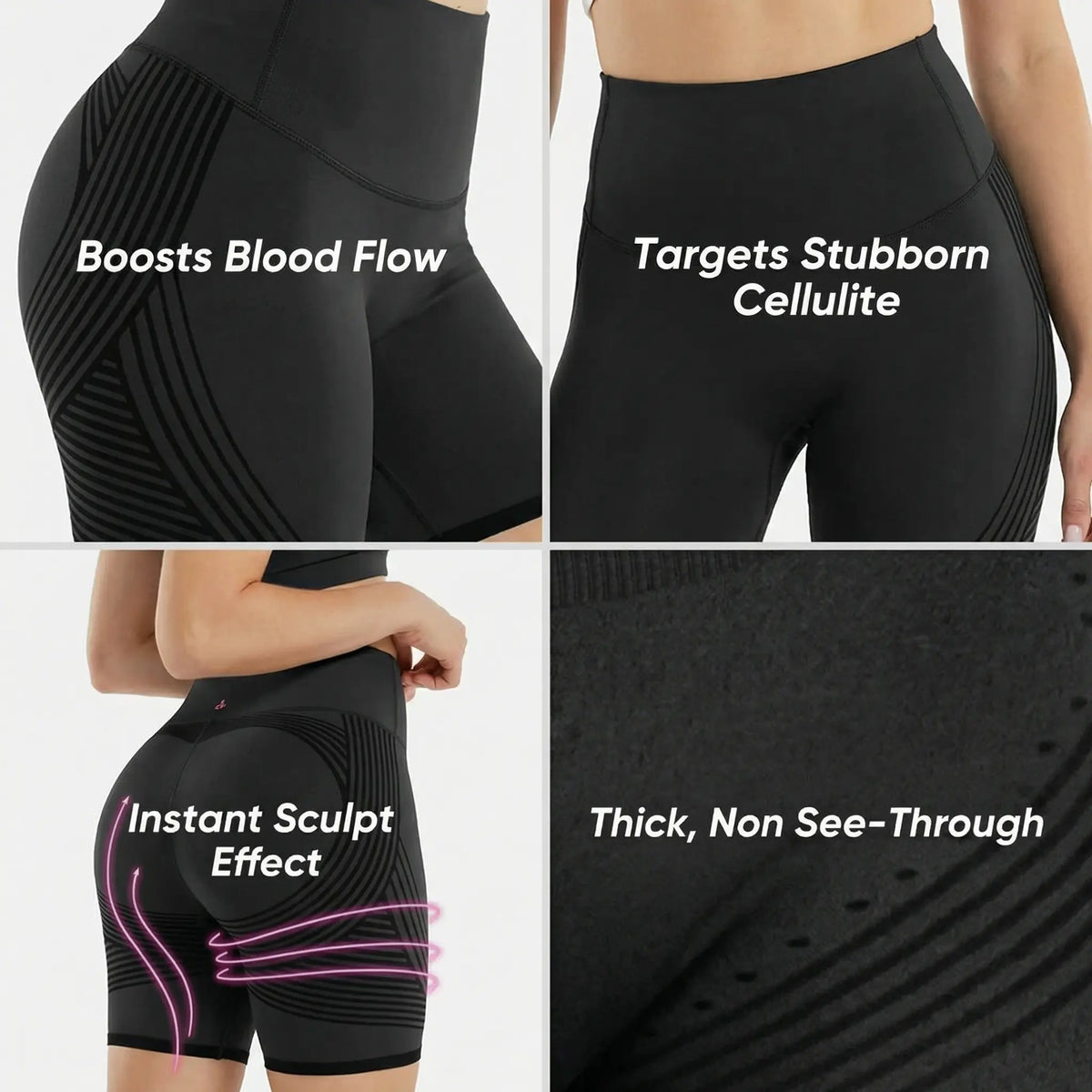 3D Anti-Cellulite Short