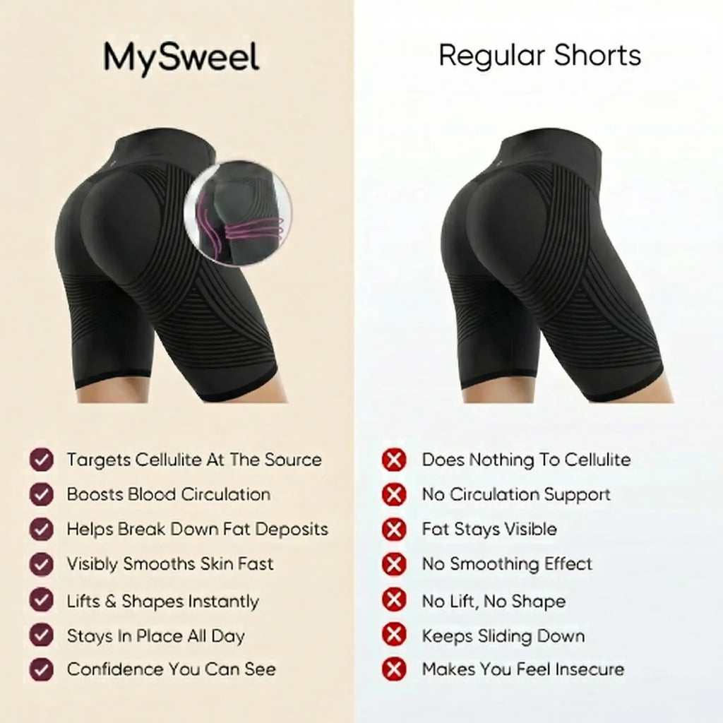 3D Anti-Cellulite Short