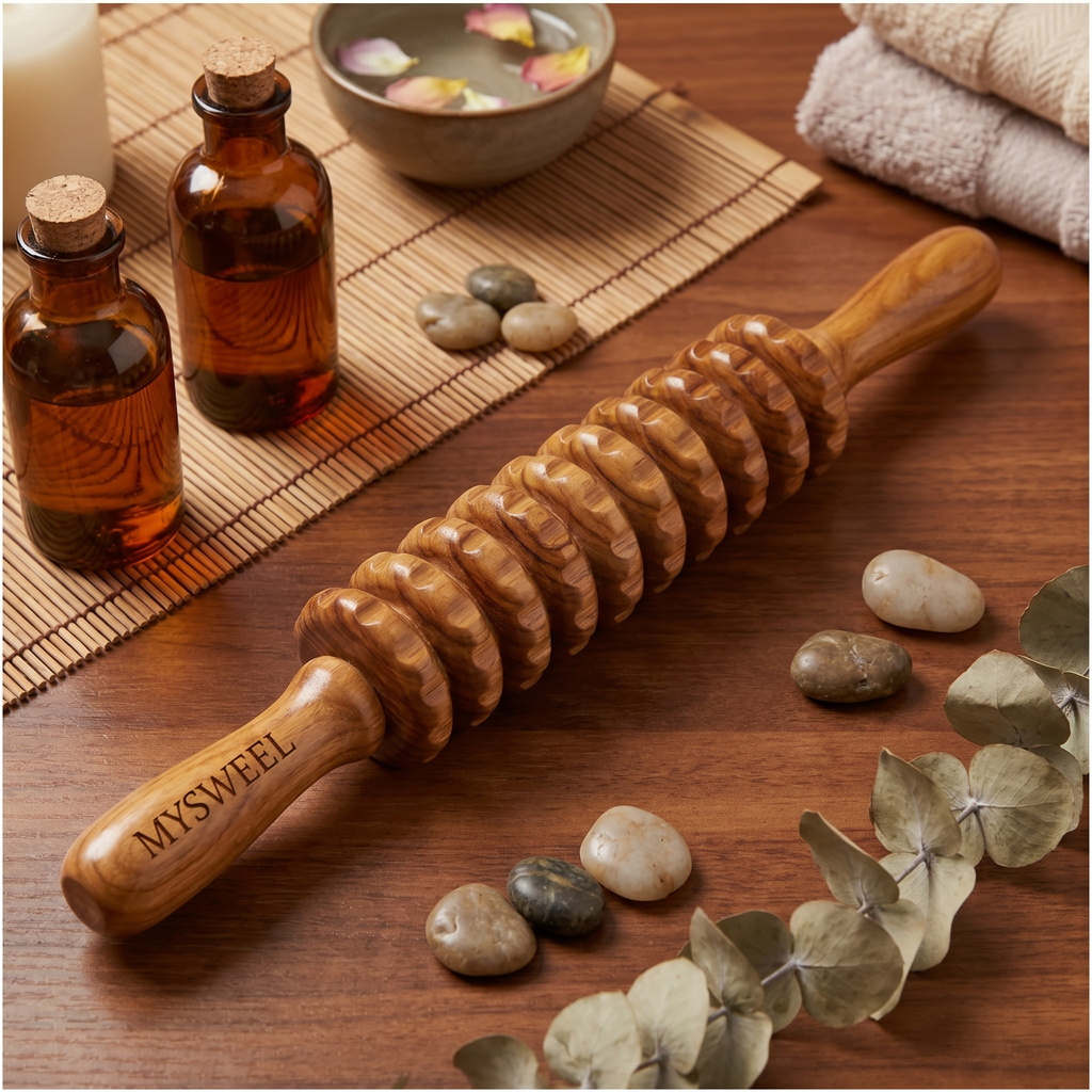 The Cellulite-Crushing Wood Roller